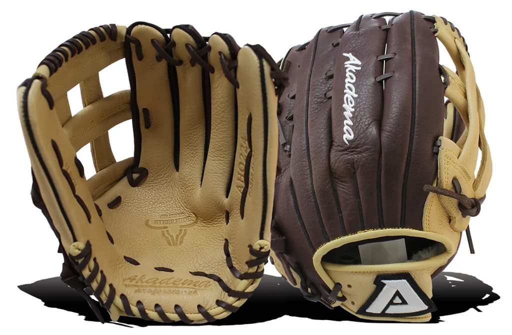 Akadema AHO 224 (13 inch) Outfield, youth gloves: photo from Akadema