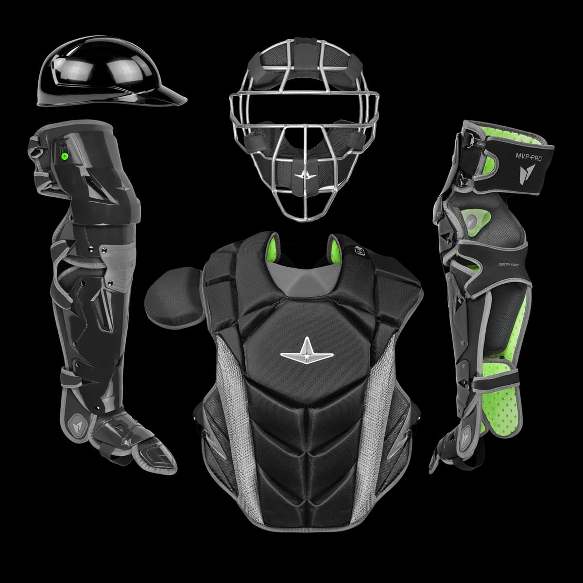 All-Star MVP-PRO™ Series Traditional Mask - Adult, catcher's gear: photo from All-Star