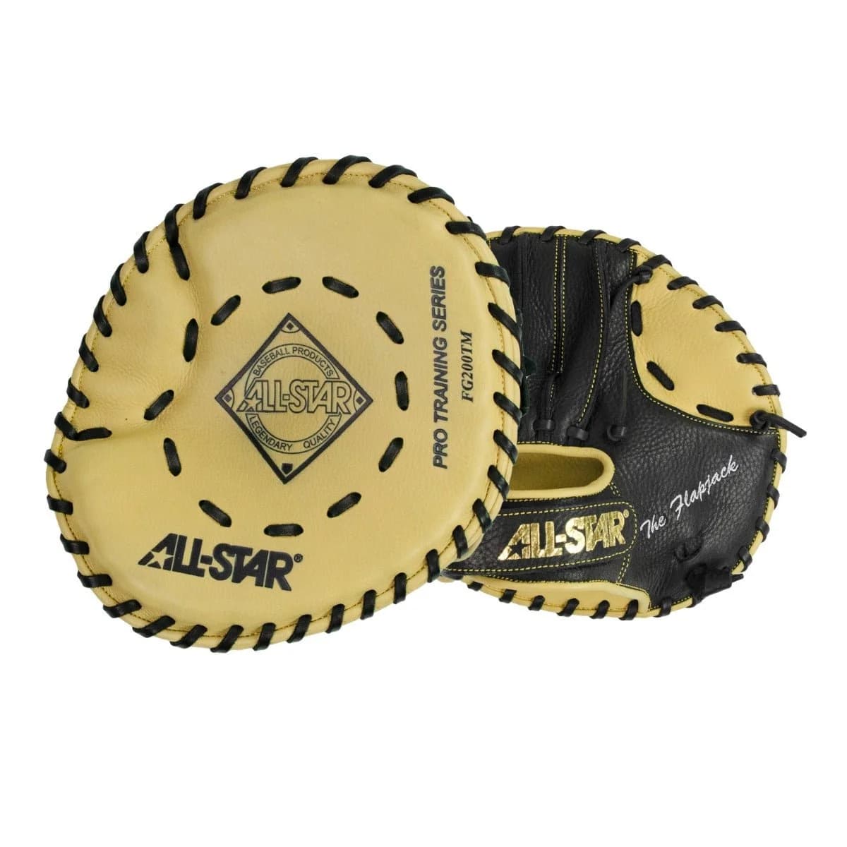 All-Star The Flapjack™ // 29" Training Glove, flat and pancake gloves: photo from All-Star
