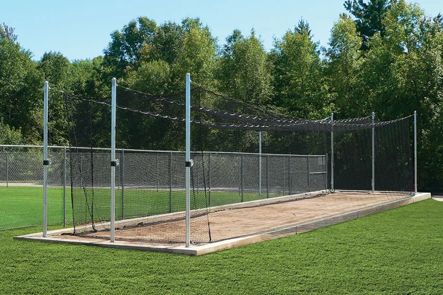 Beacon Athletics TUFFframe™ ELITE Outdoor Batting Cage, batting cages and frames: photo from Beacon Athletics