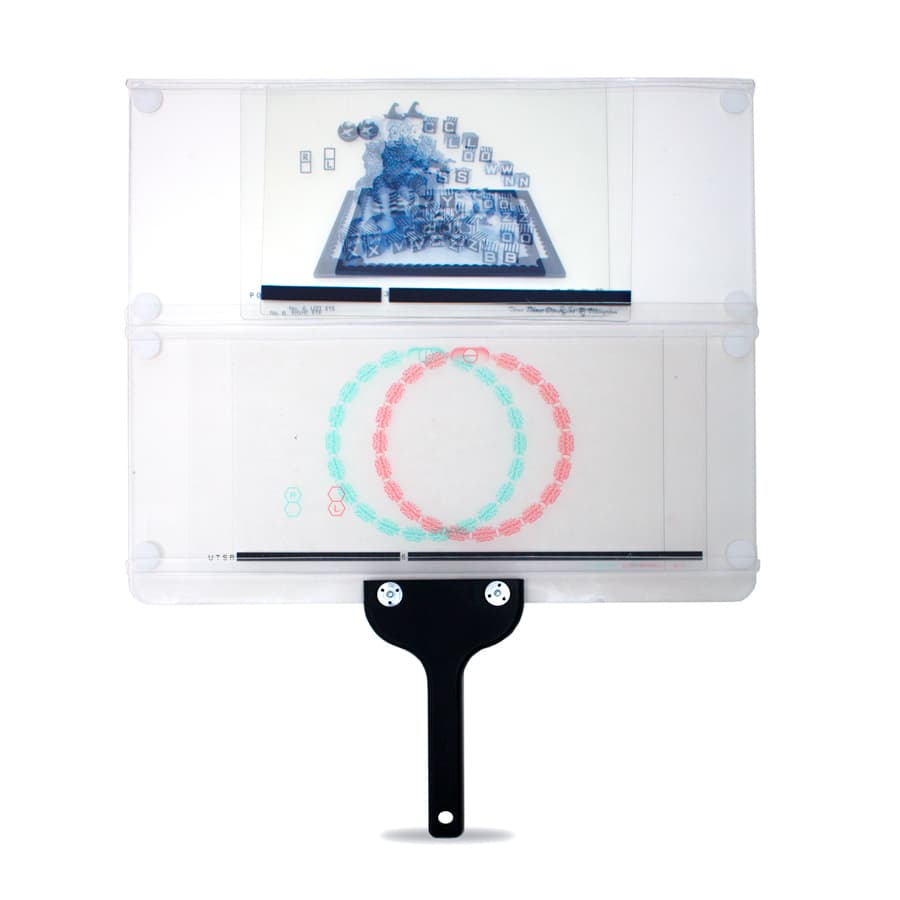 Bernell Dual Horizontal Slide Holder, physical vision tools: photo from Bernell