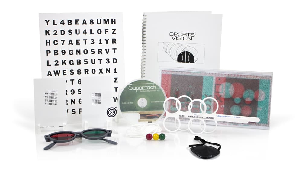 Bernell Vision Tutor™ - Sports Vision Kit, physical vision tools: photo from Bernell