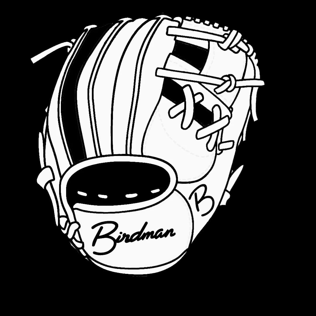 Birdman Bats Custom Stu Series Infield Glove, infield gloves: photo from Birdman Bats