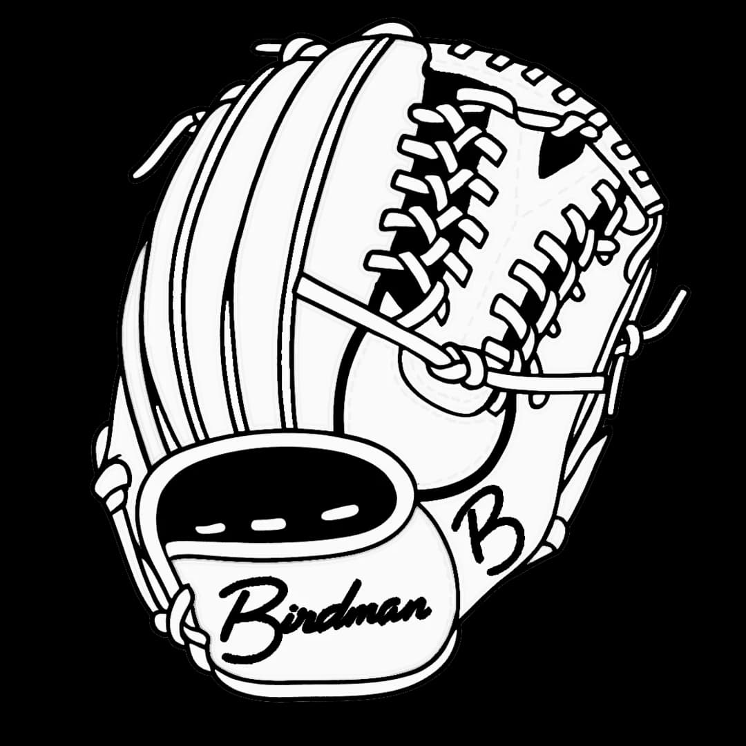 Birdman Bats Custom Wingman Series Outfield Glove, outfield gloves: photo from Birdman Bats