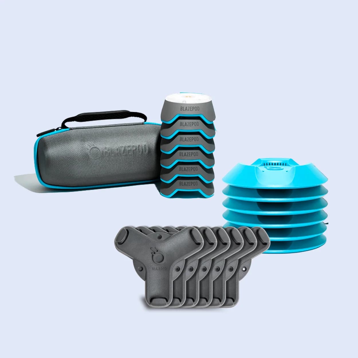 BlazePod RIW Pro bundle, reaction light systems: photo from BlazePod