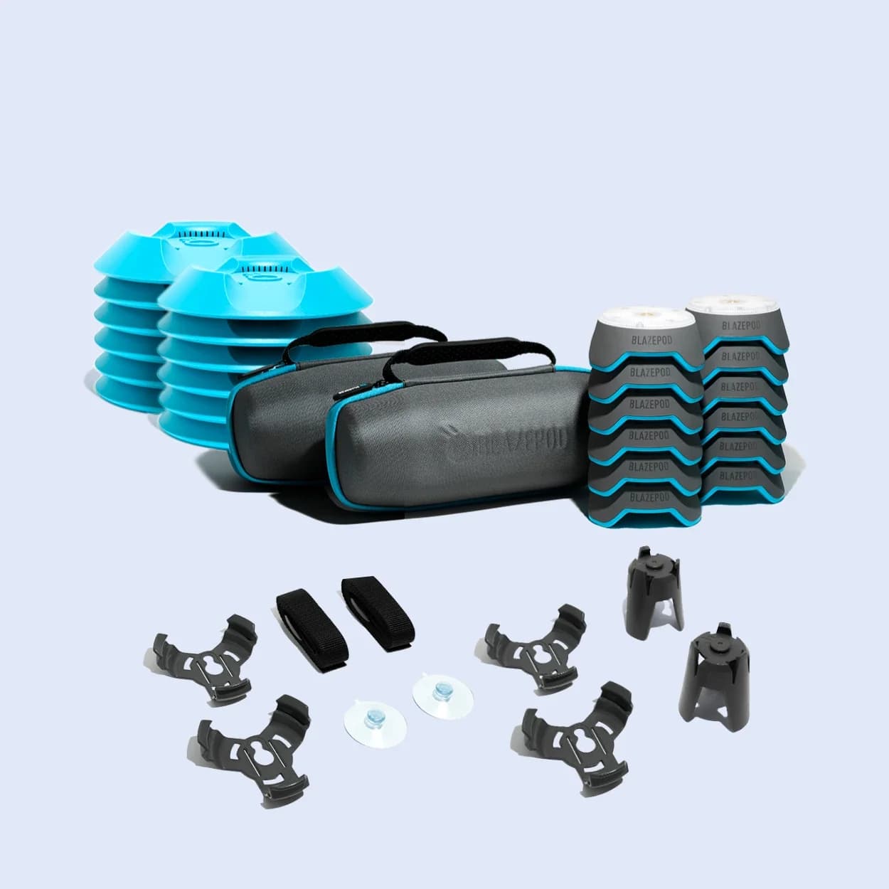 BlazePod Ultimate Team Bundle, reaction light systems: photo from BlazePod