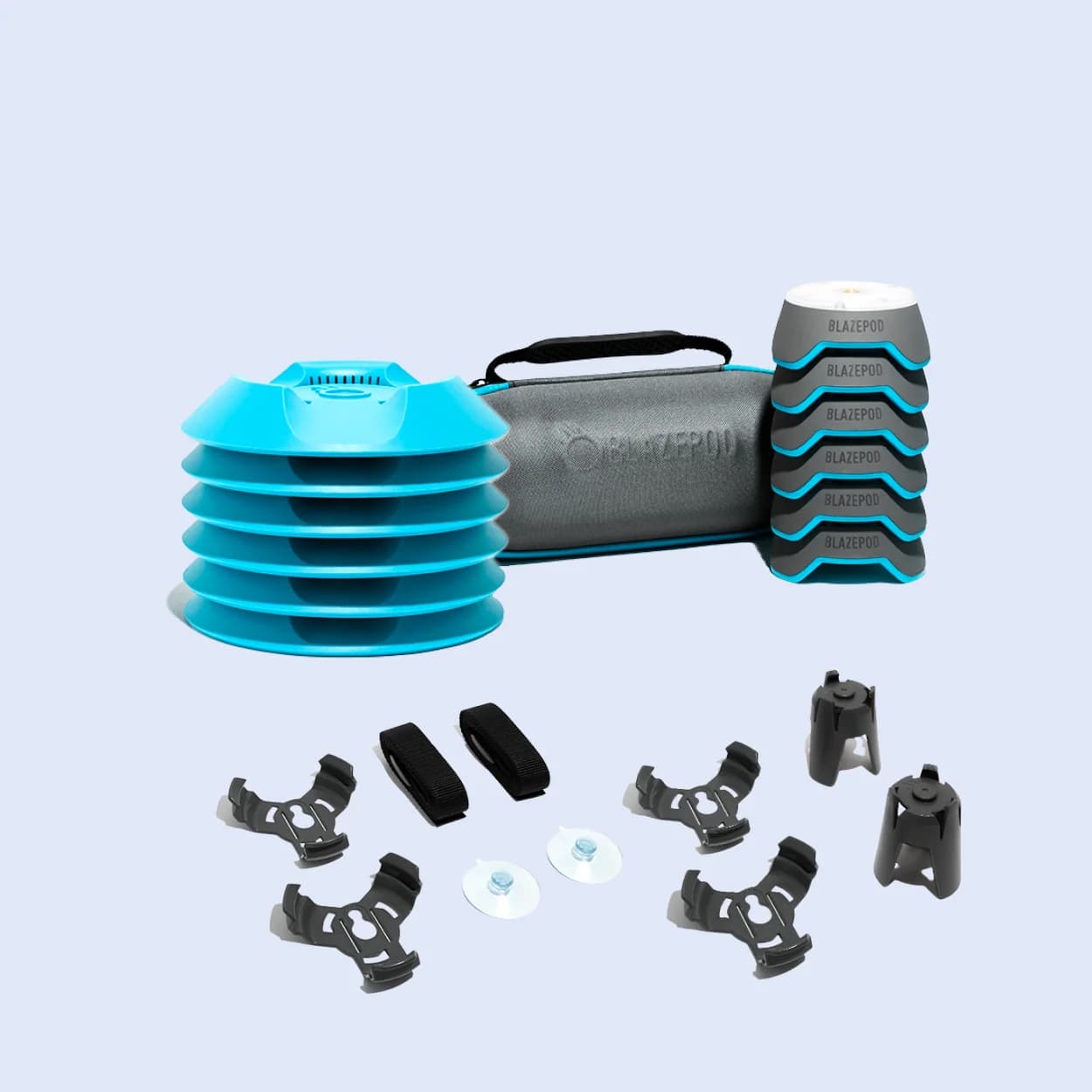 BlazePod Ultimate Trainer Bundle, reaction light systems: photo from BlazePod