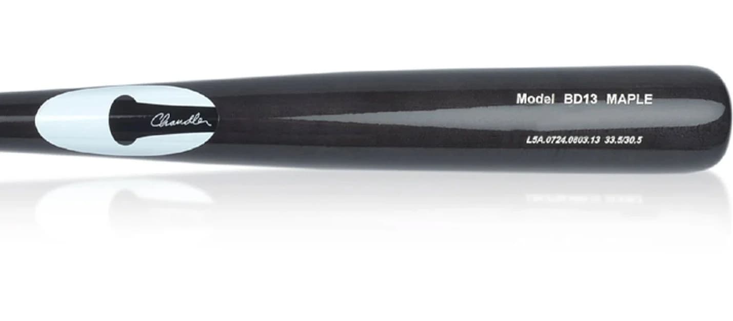 Chandler BD13, game wood bats, adult: photo from Chandler