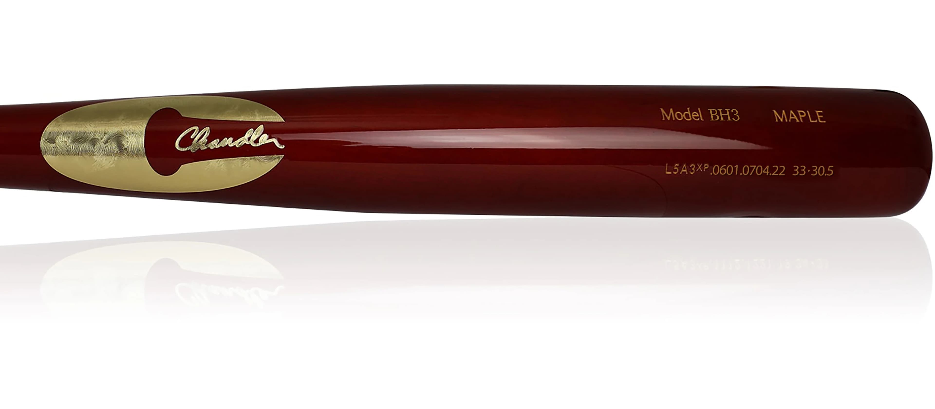 Chandler BH3, game wood bats, adult: photo from Chandler