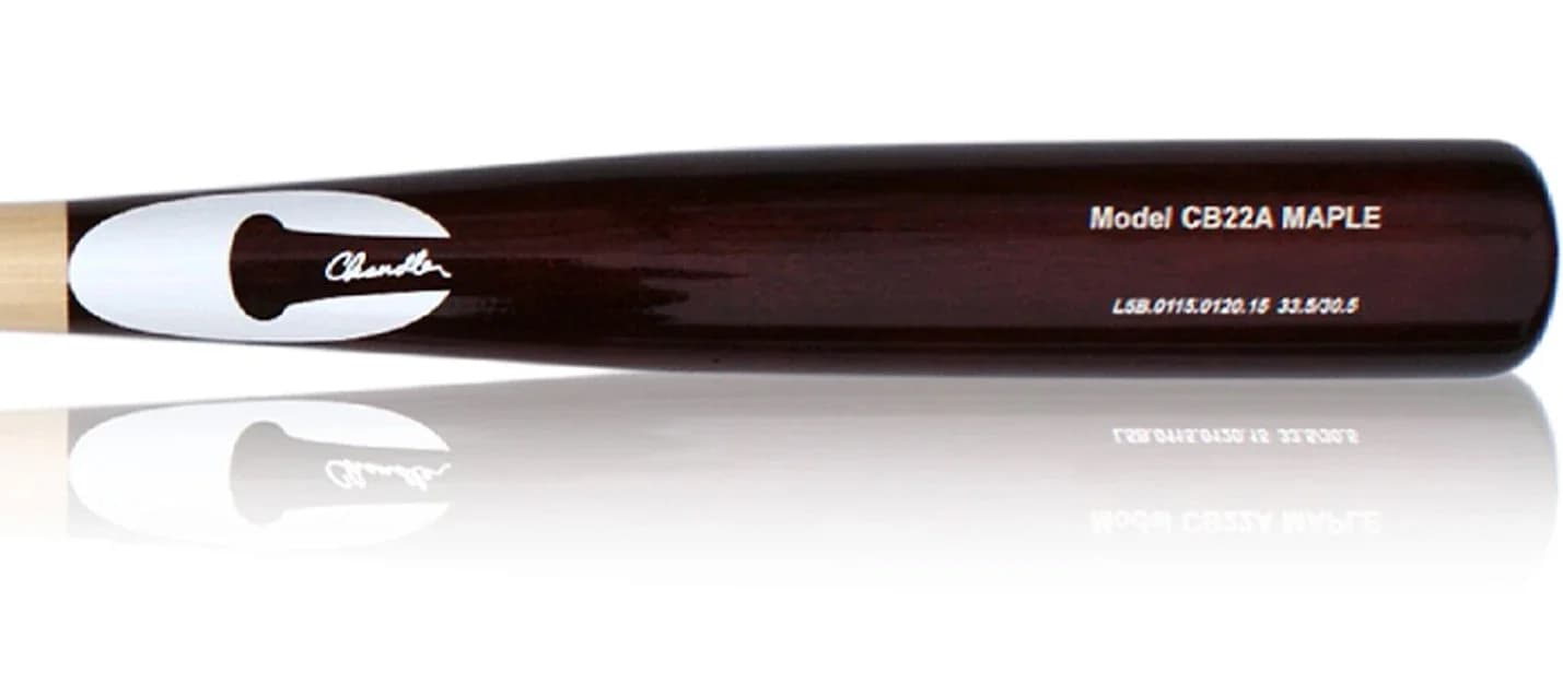 Chandler CB22A, game wood bats, adult: photo from Chandler