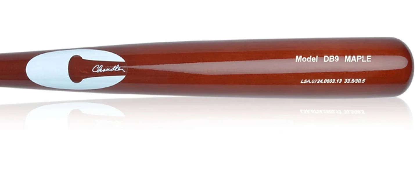 Chandler DB9, game wood bats, adult: photo from Chandler