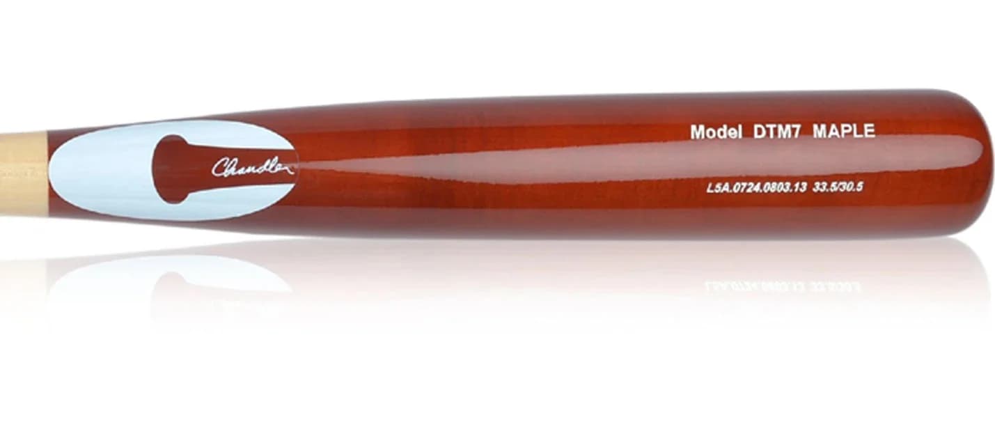 Chandler DTM7, game wood bats, adult: photo from Chandler