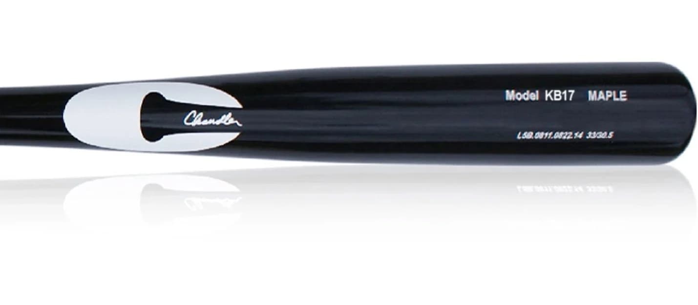 Chandler KB17, game wood bats, adult: photo from Chandler