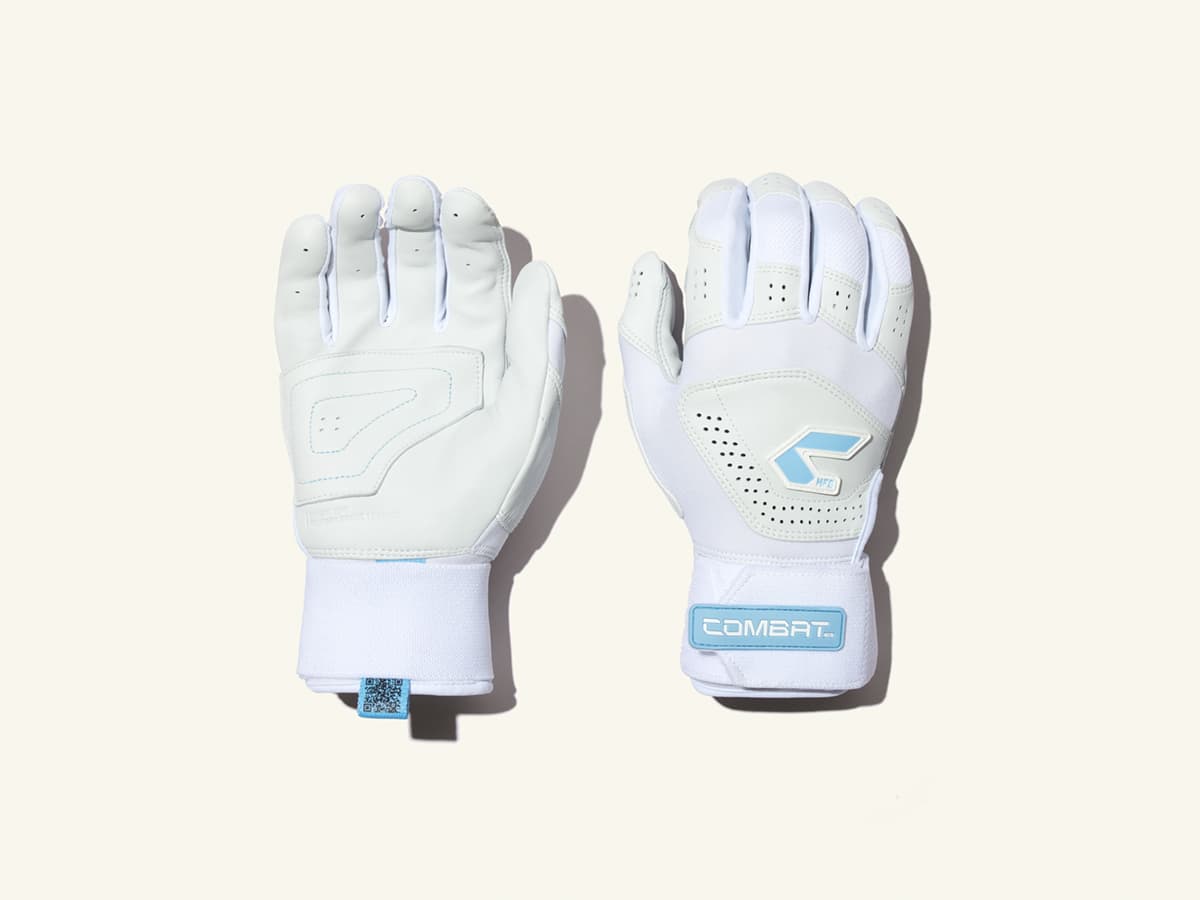Combat MFG Long Strap Batting Gloves, Chapel Hill, batting gloves: photo from Combat MFG