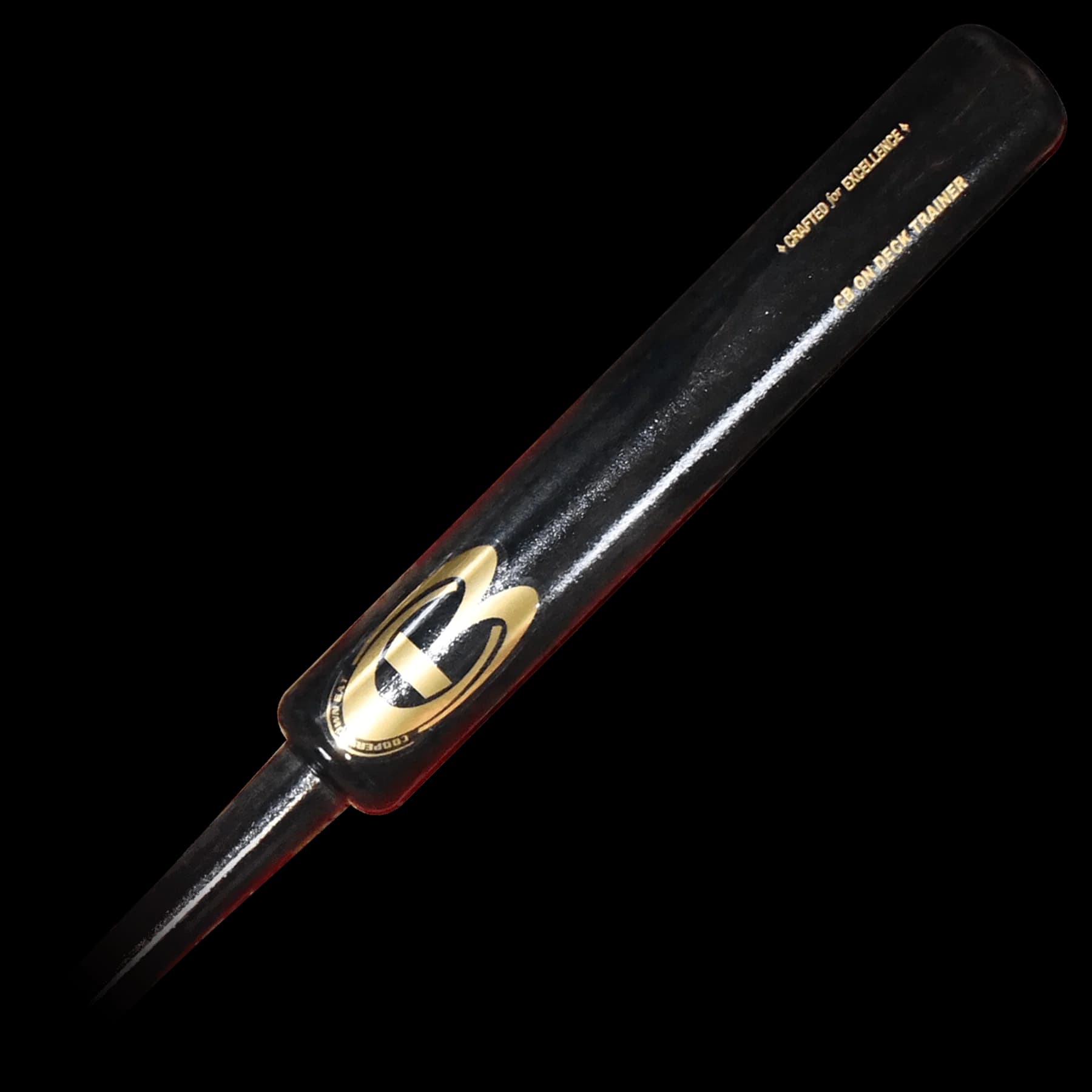 Cooperstown Bat Co. Custom CB On Deck Trainer, heavy and overload bats: photo from Cooperstown Bat Co.