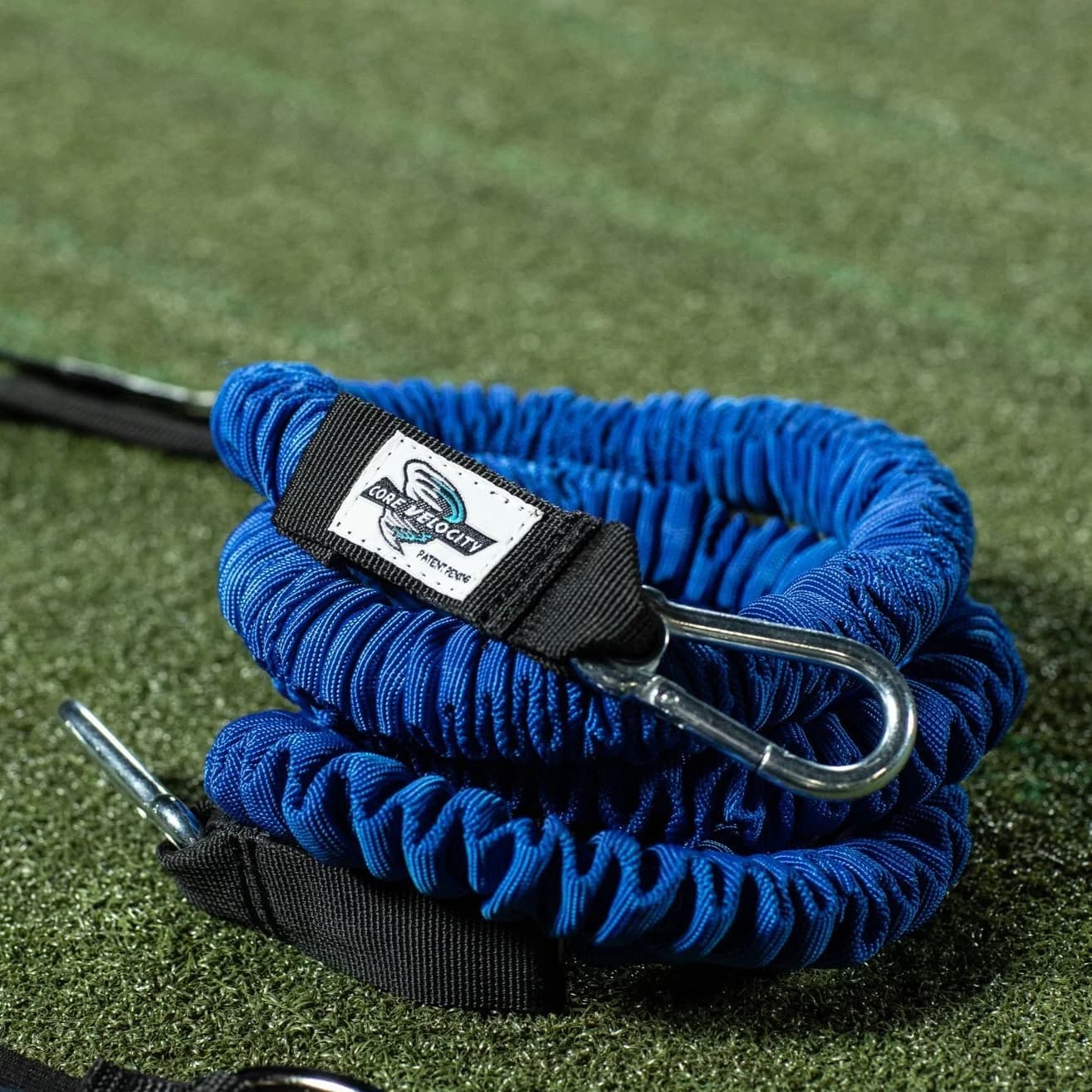 Core Velocity Belt Long Blue Resistance Band, rotational power: photo from Core Velocity Belt