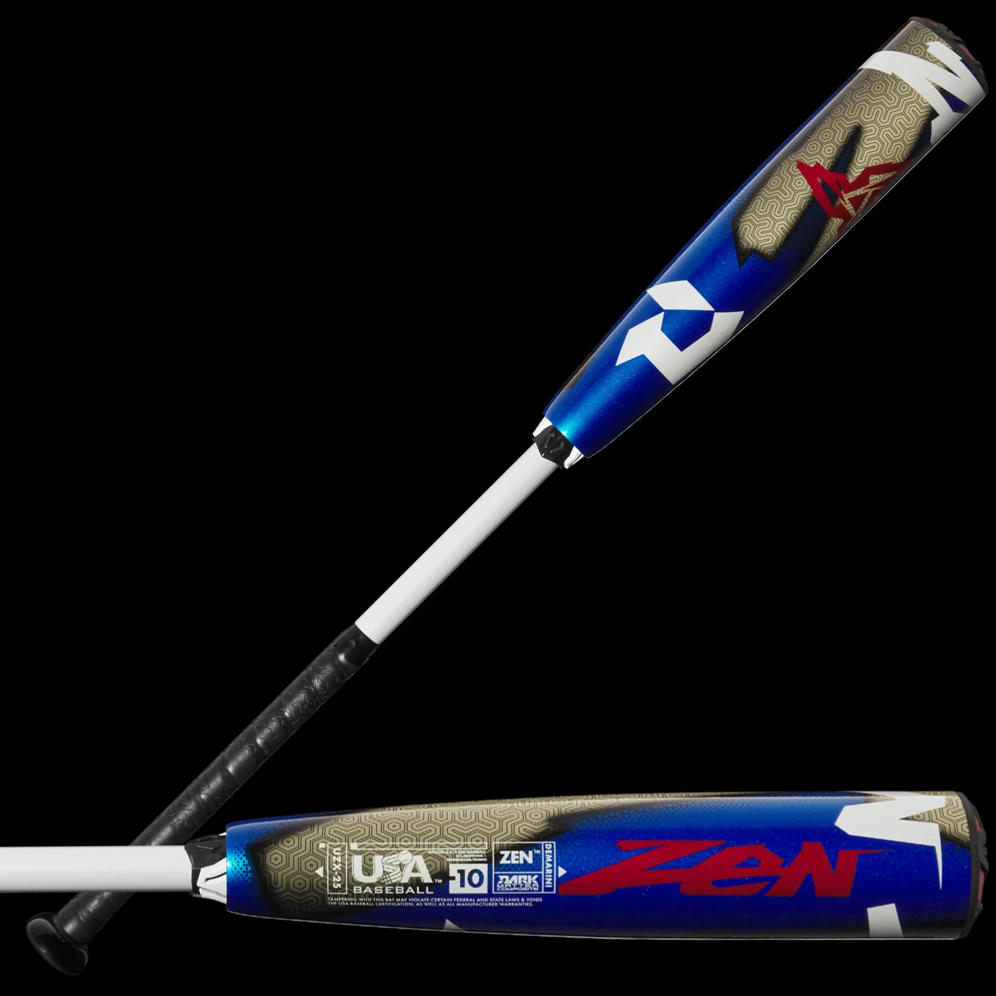 2025 DeMarini Zen (-10) USA Baseball Bat, USA Baseball bats: photo from DeMarini