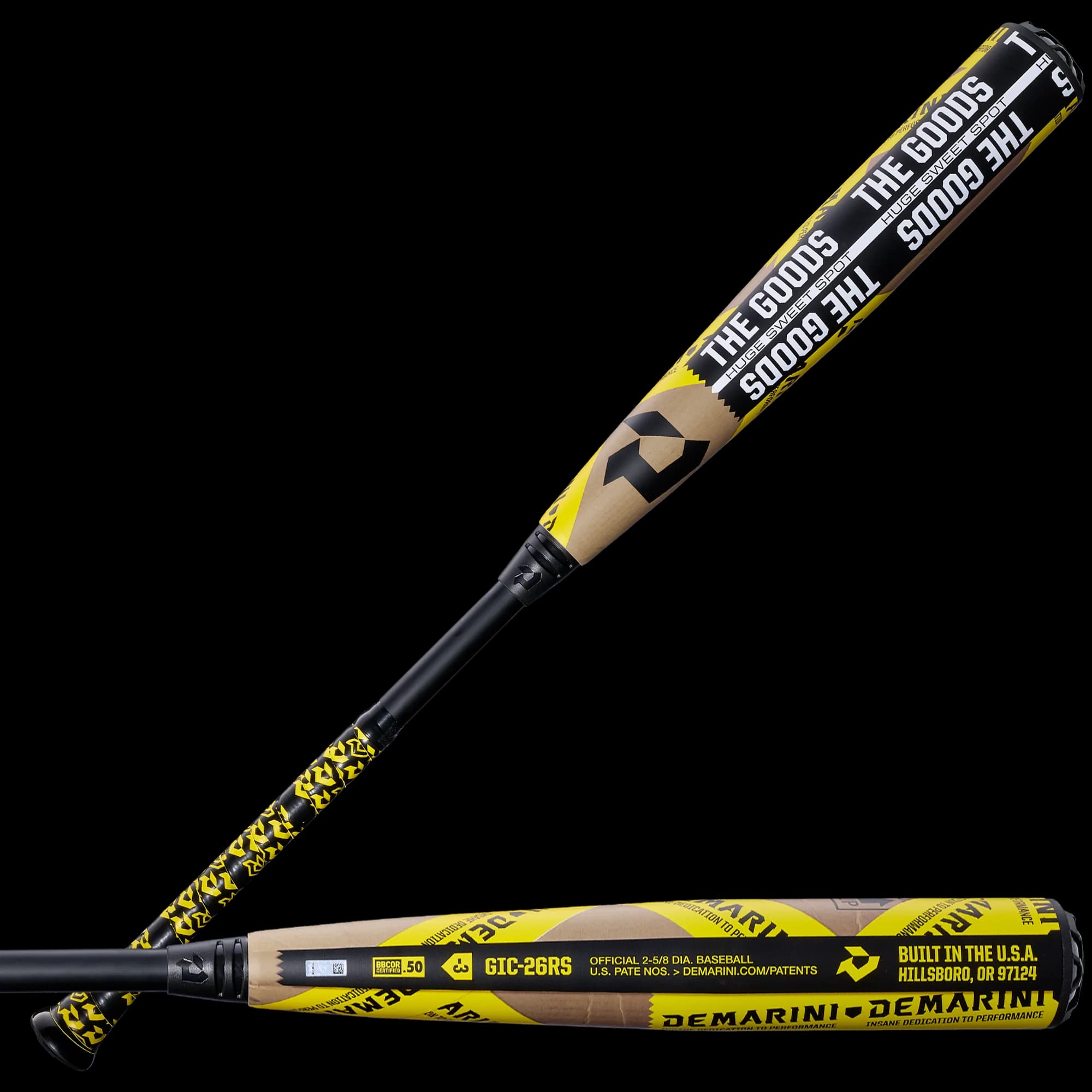 2026 DeMarini The Goods™ Return To Sender (-3) BBCOR Baseball Bat, BBCOR bats: photo from DeMarini