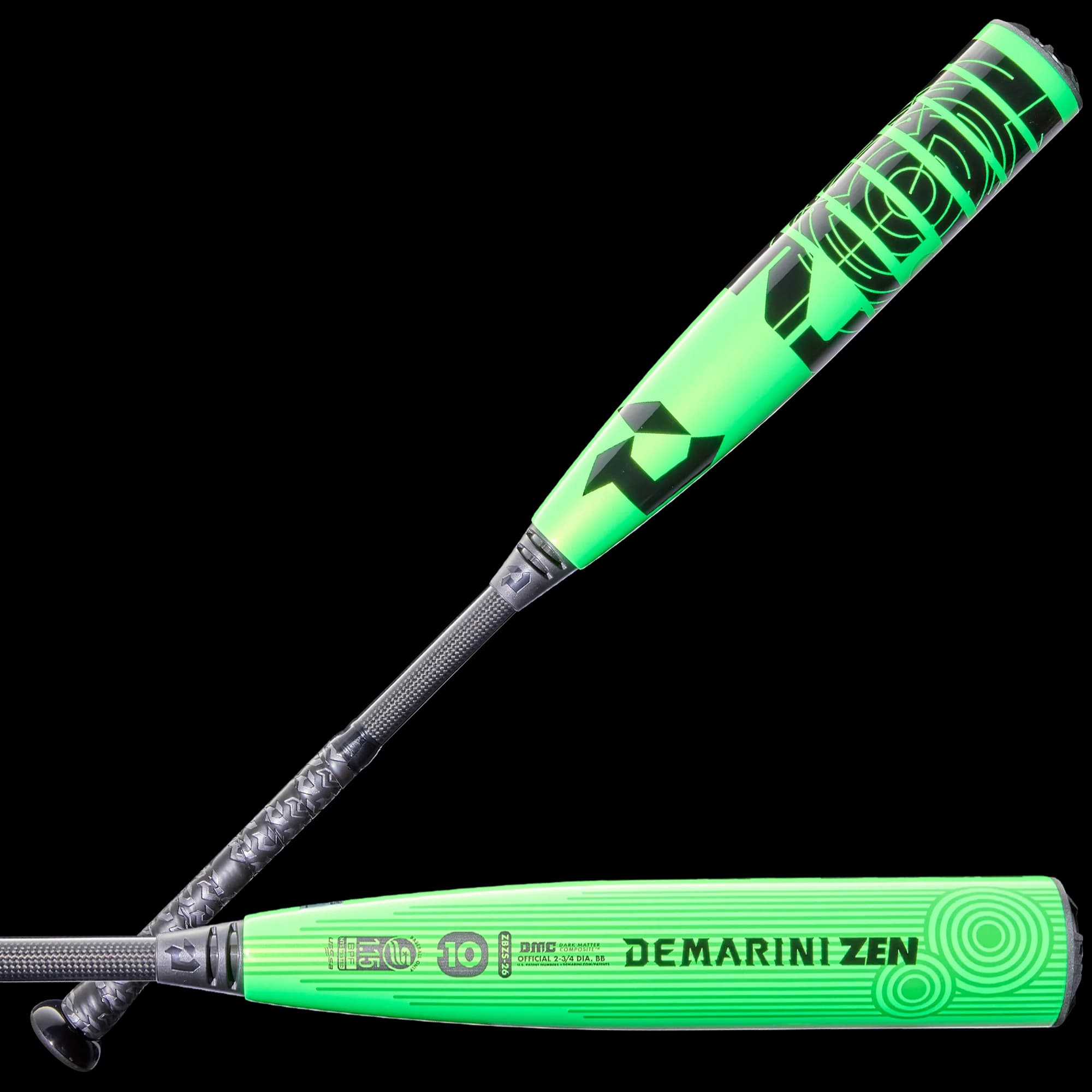2026 DeMarini Zen (-10) 2 ¾” USSSA Baseball Bat, USSSA bats: photo from DeMarini