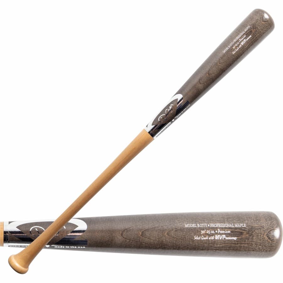 Dinger Bats B-271Y Maple Youth Ebony/Natural 30/25oz, game wood bats, youth: photo from Dinger Bats