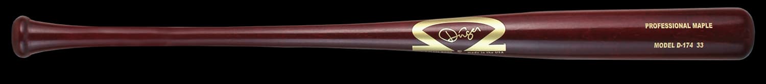 Dinger Bats D-174, game wood bats, adult: photo from Dinger Bats