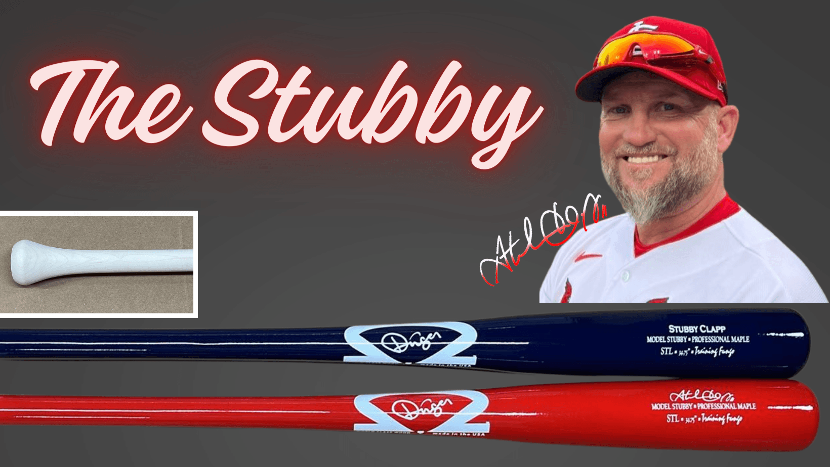 Dinger Bats The Stubby Fungo, fungo bats: photo from Dinger Bats