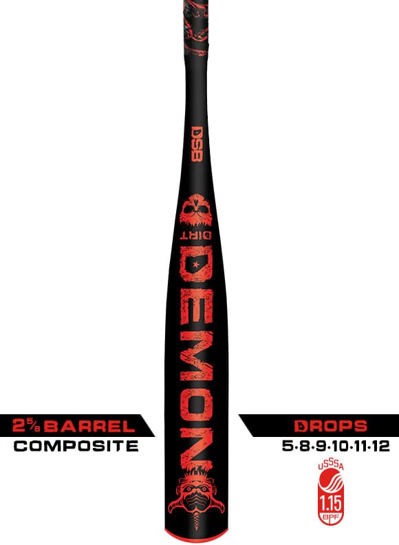 Dirty South Bats Dirt Demon -2020, USSSA bats: photo from Dirty South Bats