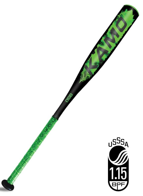 Dirty South Bats DSB Kamo Green, USSSA bats: photo from Dirty South Bats