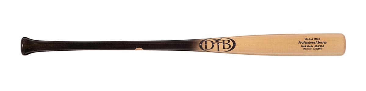 Dove Tail Bats MM8-AllCustom, game wood bats, adult: photo from Dove Tail Bats