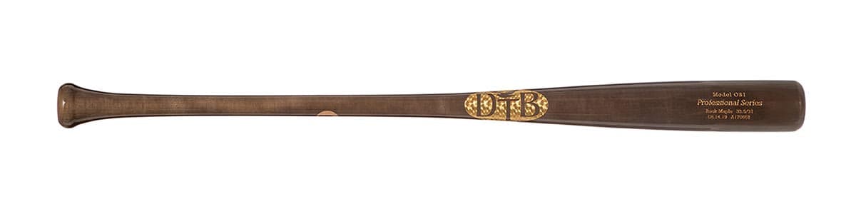 Dove Tail Bats OB1, game wood bats, adult: photo from Dove Tail Bats
