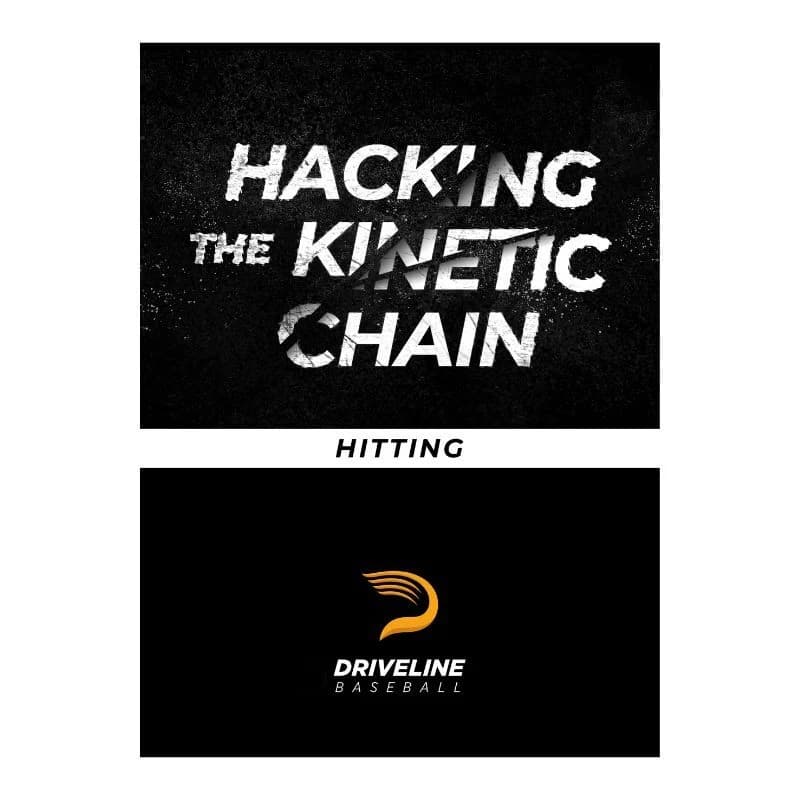 Driveline Baseball Hacking the Kinetic Chain - Hitting, books and manuals: photo from Driveline Baseball