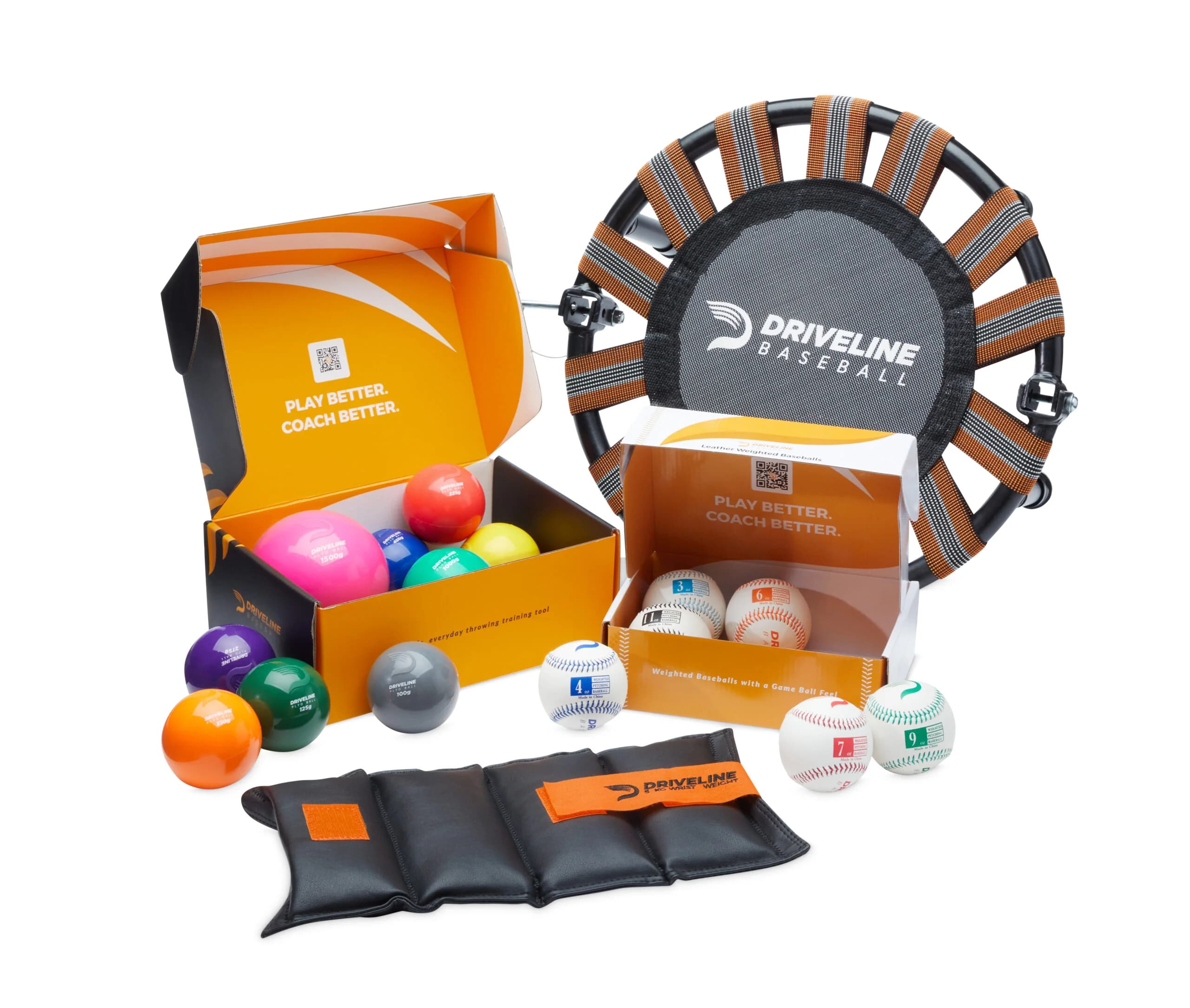 Driveline Baseball Pitching Team Kit, throwing program kits: photo from Driveline Baseball