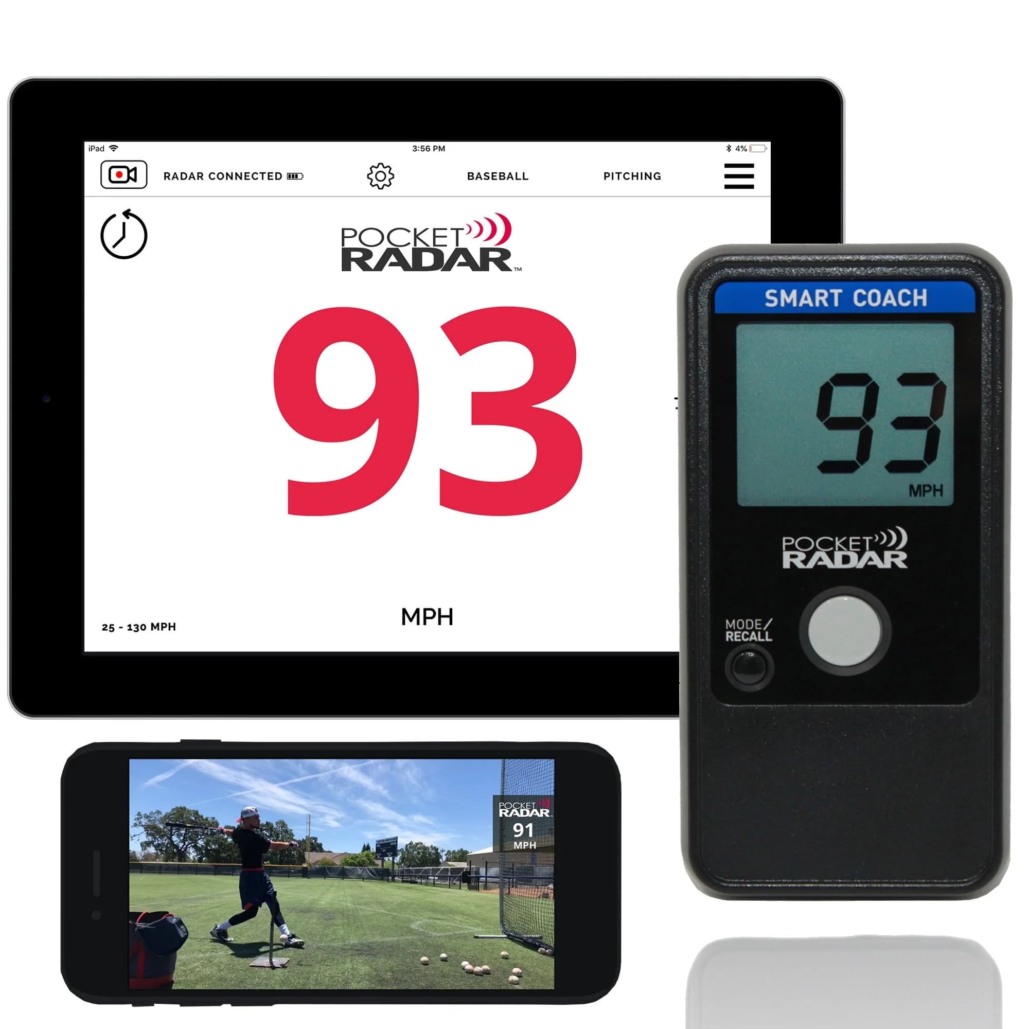 Driveline Baseball Pocket Radar Smart Coach, radar guns: photo from Driveline Baseball