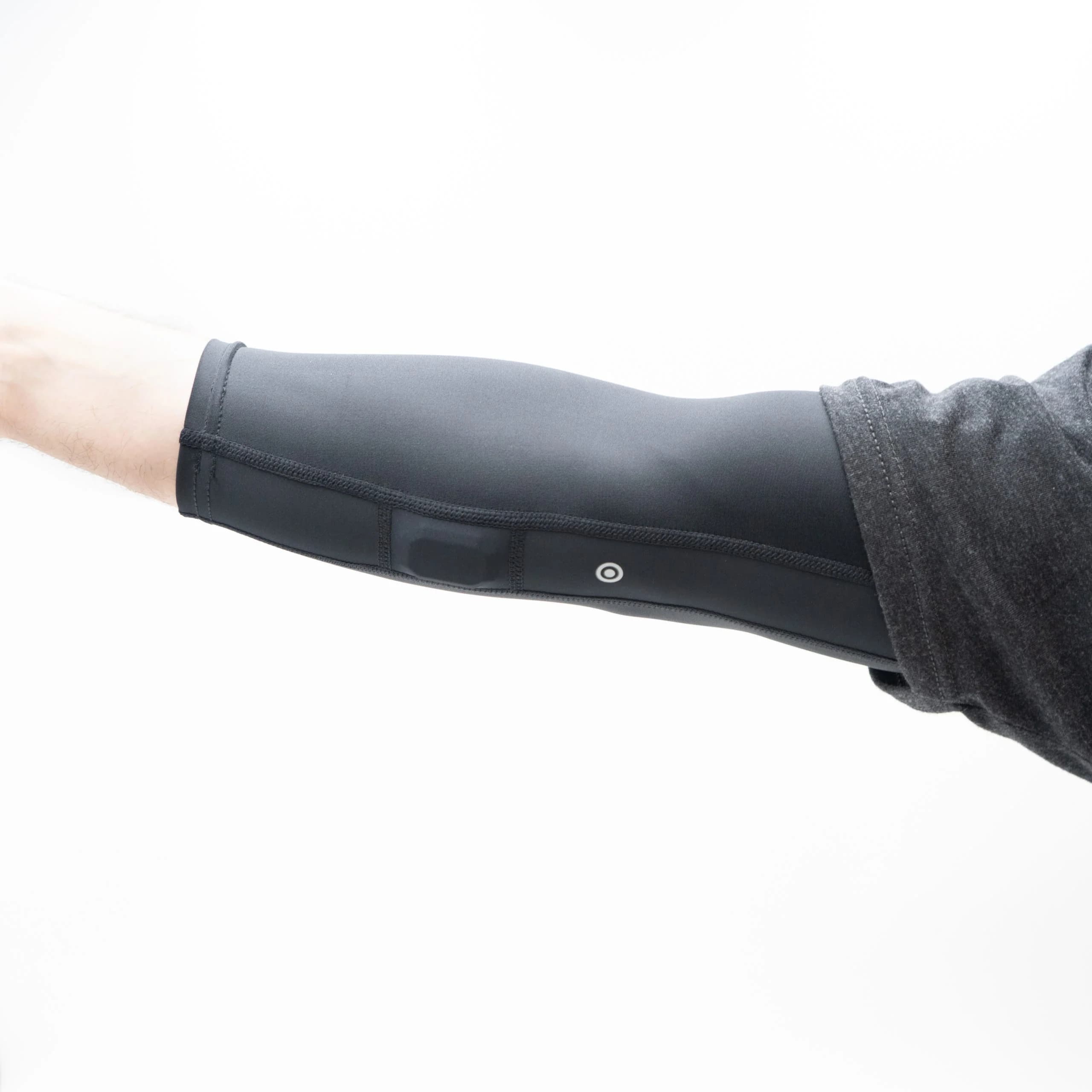 Driveline Baseball PULSE Compression Sleeve, arm sensors and strength testers: photo from Driveline Baseball