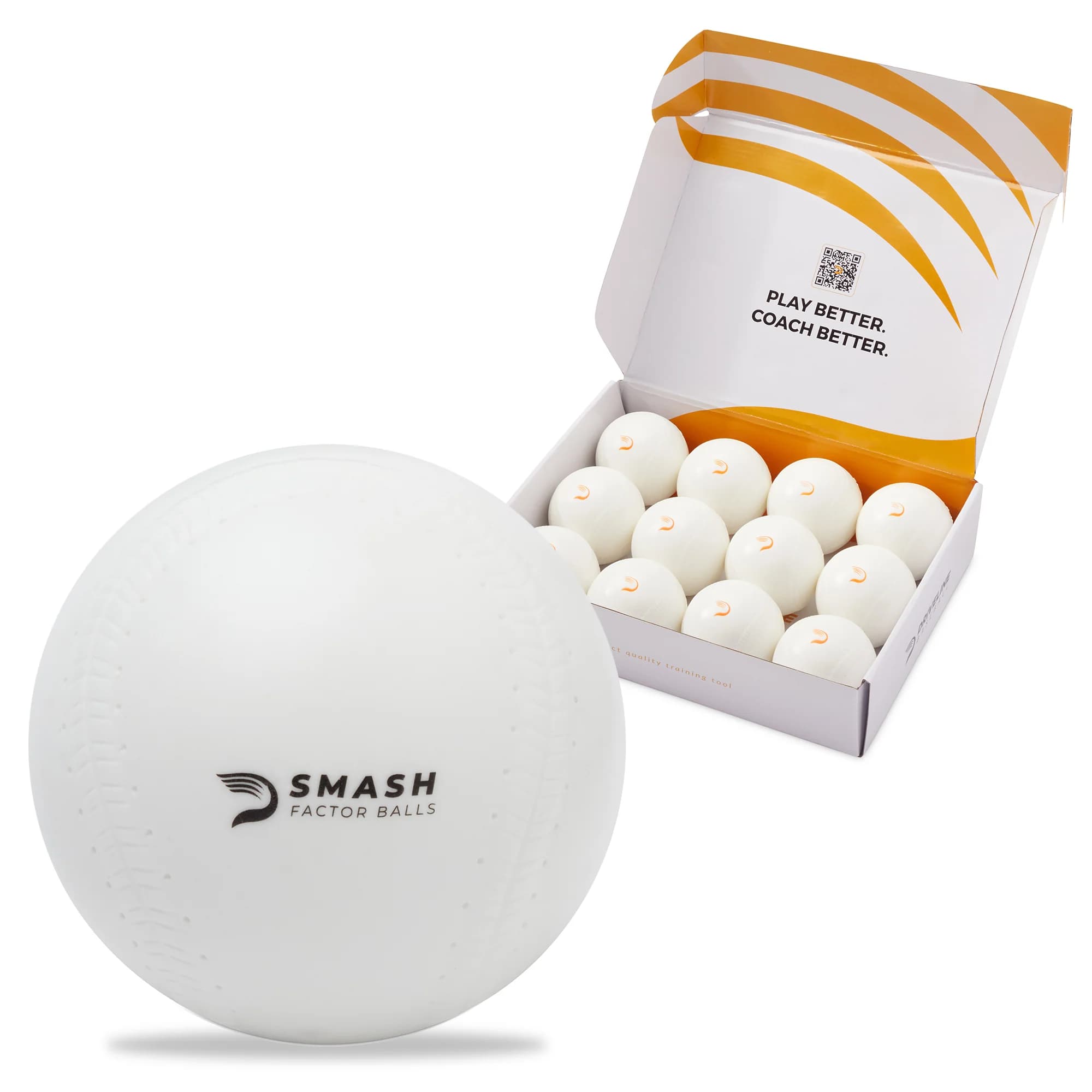 Driveline Baseball Smash Factor Balls, hitting training balls: photo from Driveline Baseball