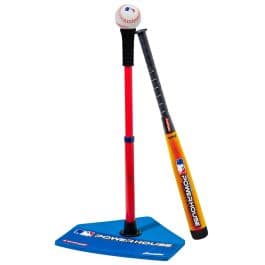 Franklin Sports MLB® Adjust-A-Hit Tee Ball Set, batting tees: photo from Franklin Sports