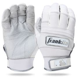 Franklin Sports MLB® All Weather Batting Gloves - White, batting gloves: photo from Franklin Sports