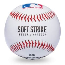 Franklin Sports MLB® Soft Strike Teeballs - White - 6pc Mesh - Balls, practice and machine balls: photo from Franklin Sports
