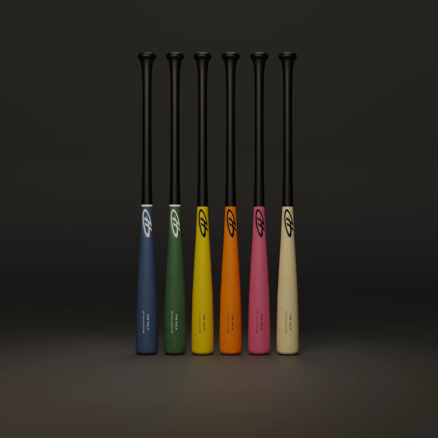 Homewood Bat Co. Custom Pro Models, custom-order wood bats: photo from Homewood Bat Co.