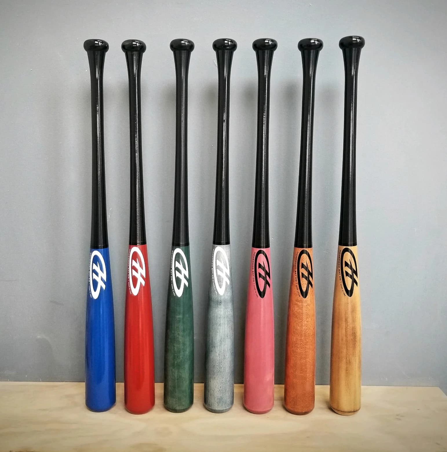 Homewood Bat Co. The HULK Youth Bat, game wood bats, youth: photo from Homewood Bat Co.