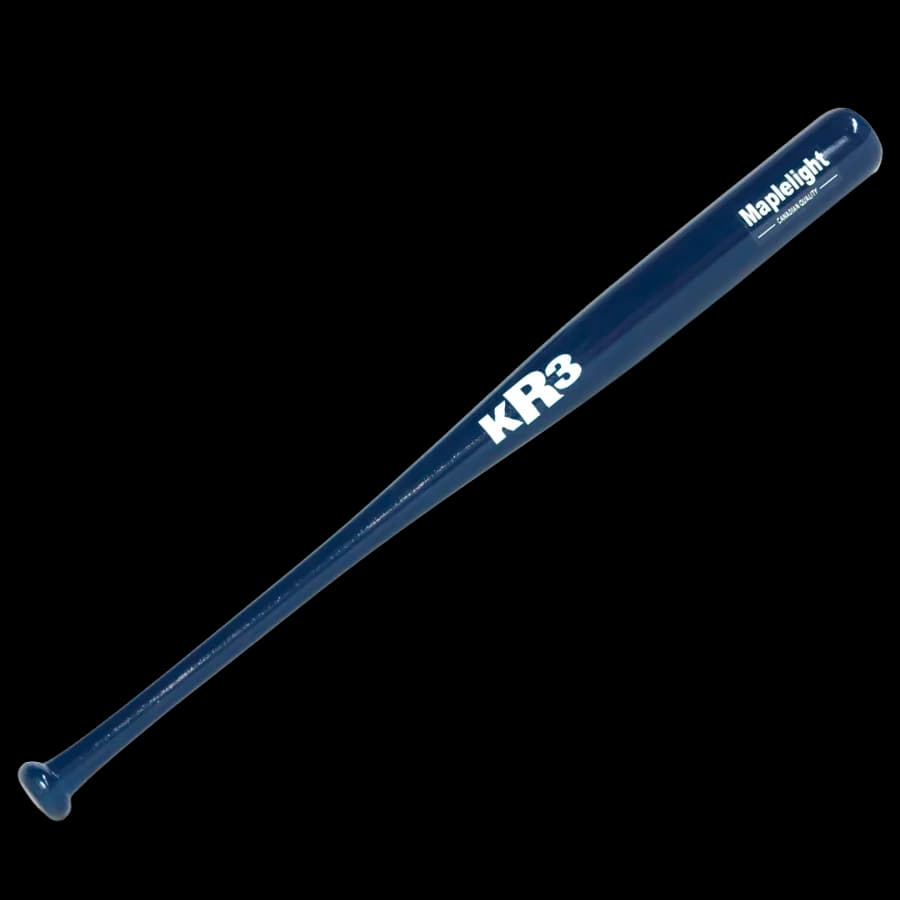 KR3 Navy Maple Light, game wood bats, youth: photo from KR3