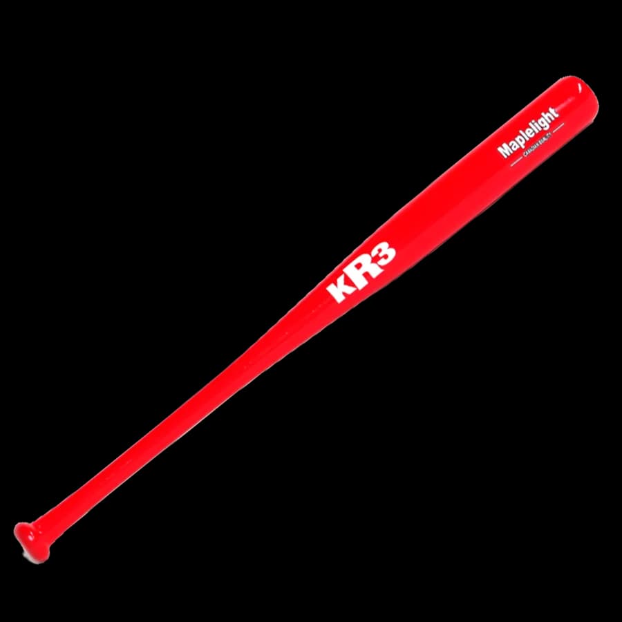 KR3 Red Maple Light, game wood bats, youth: photo from KR3