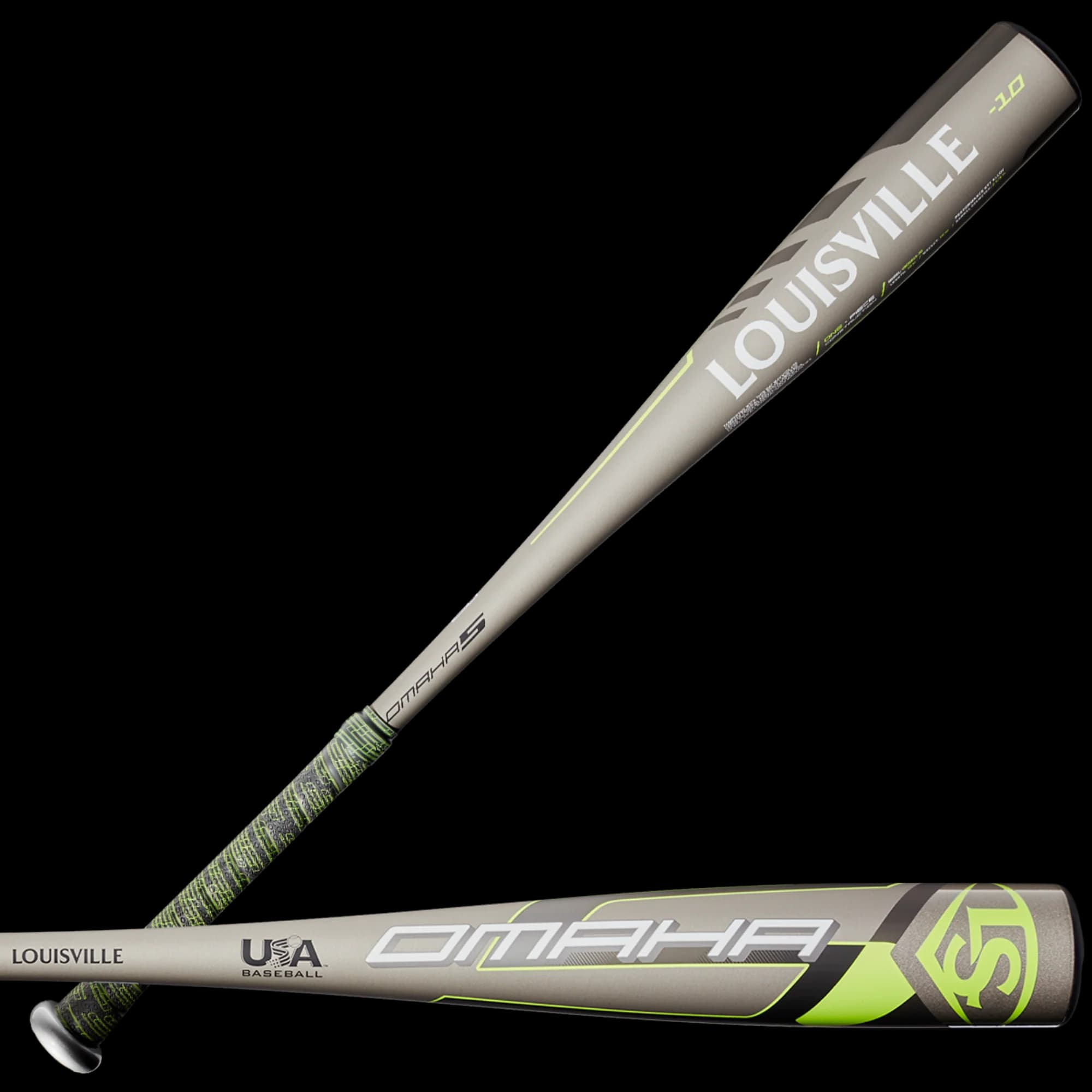 Louisville Slugger 2020 Omaha (-10) 2 5/8" USA Baseball Bat, USA Baseball bats: photo from Louisville Slugger
