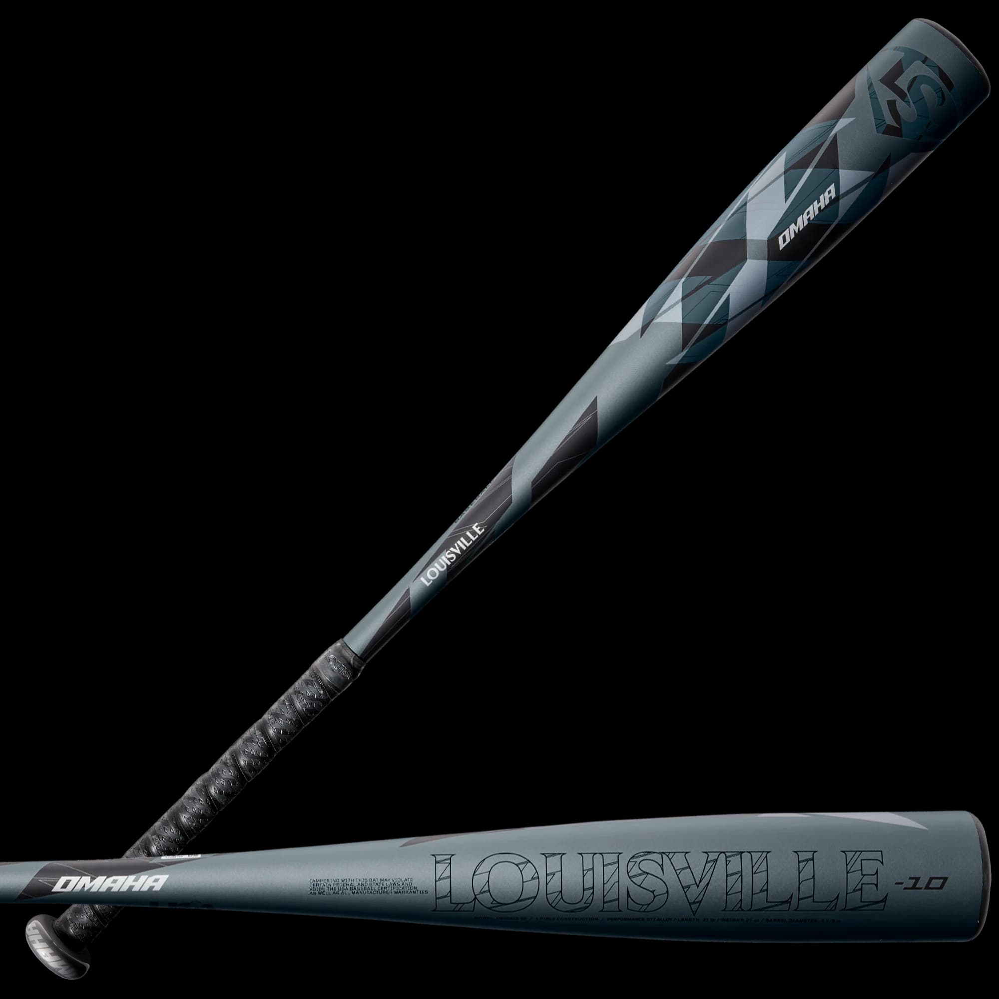 Louisville Slugger 2022 Omaha (-10) 2 5/8" USA Baseball Bat, USA Baseball bats: photo from Louisville Slugger