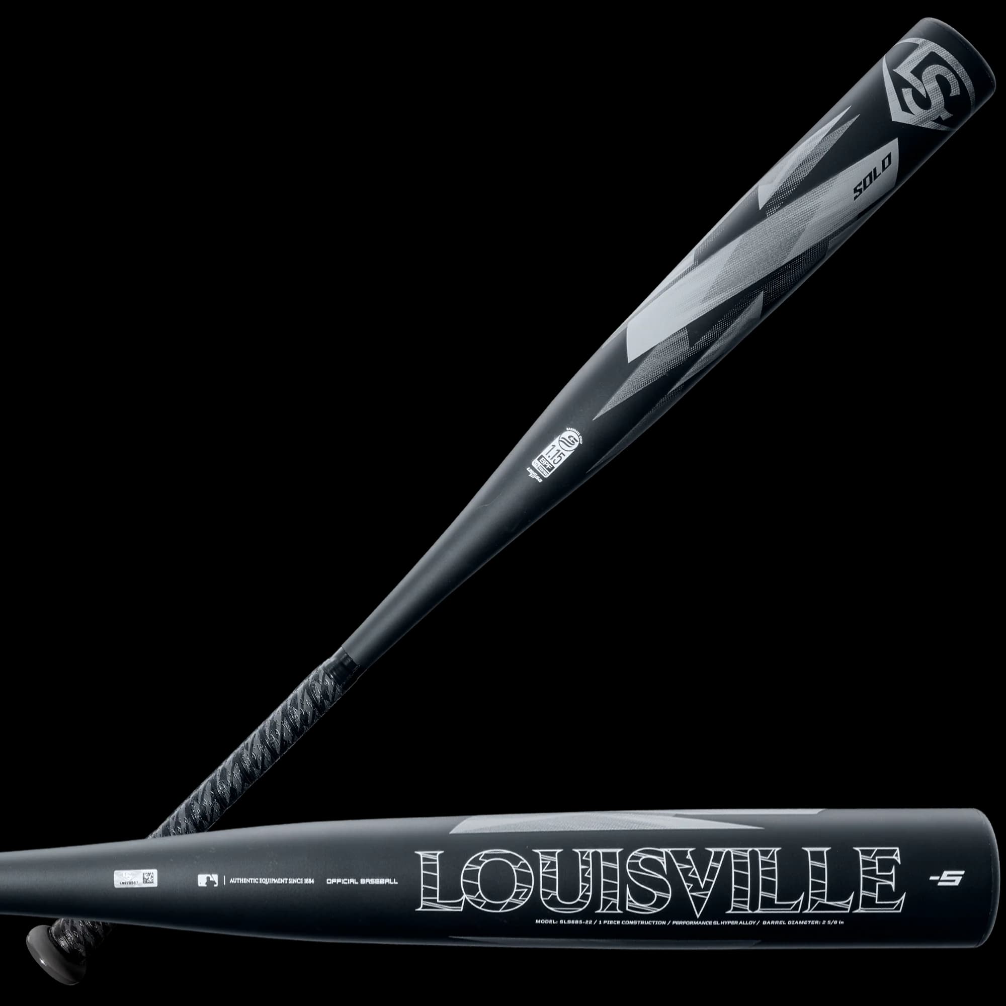 Louisville Slugger 2022 Solo (-5) 2 5/8" USSSA Baseball Bat, USSSA bats: photo from Louisville Slugger