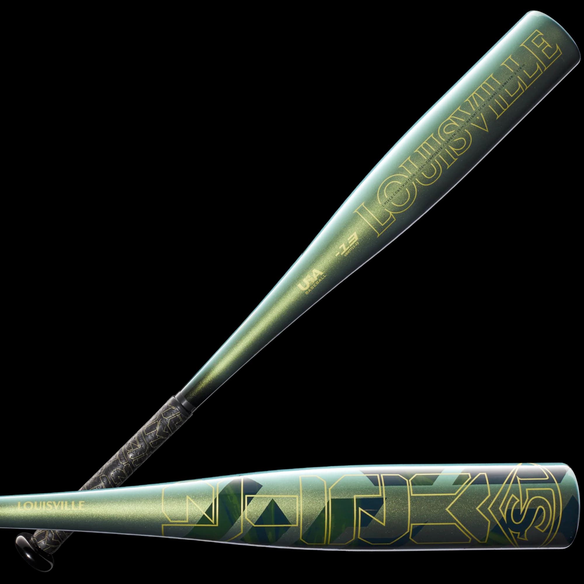 2023 Louisville Slugger Meta® (-13) T-Ball Bat, tee ball and coach pitch bats: photo from Louisville Slugger