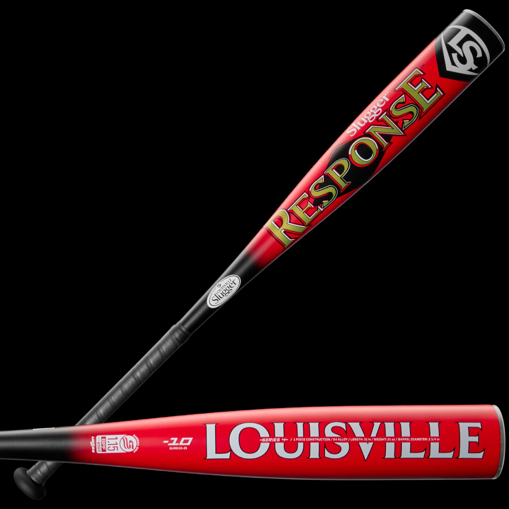 2024 Louisville Slugger LTD Response (-10) USSSA Baseball Bat, USSSA bats: photo from Louisville Slugger