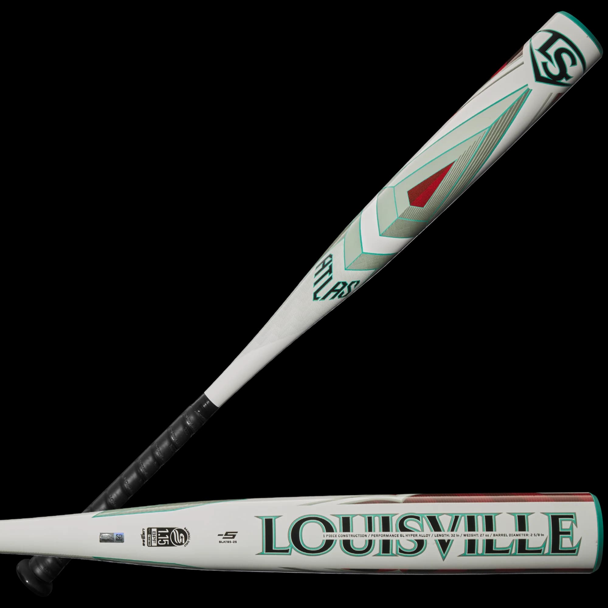 2025 Louisville Slugger Atlas™ (-5) 2 5/8” Baseball Bat, USSSA bats: photo from Louisville Slugger