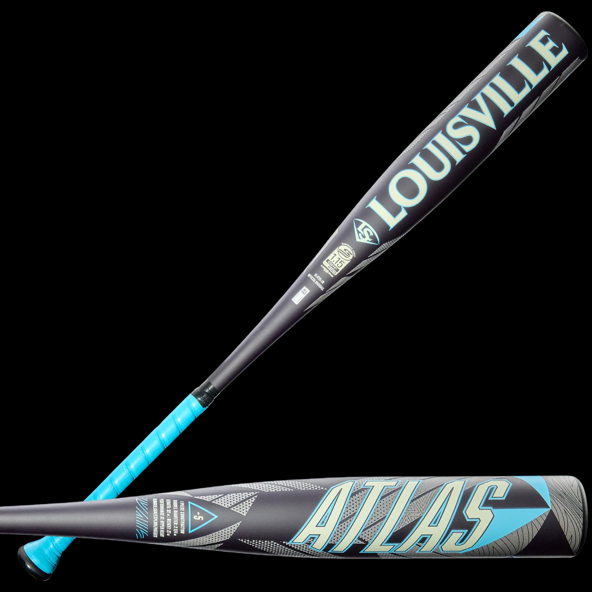 2026 Louisville Slugger Atlas™ (-5) 2 ¾” USSSA Baseball Bat, USSSA bats: photo from Louisville Slugger