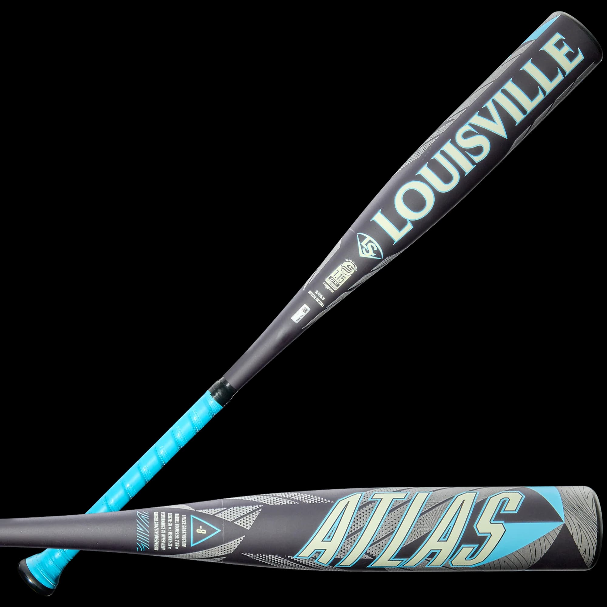 2026 Louisville Slugger Atlas™ (-8) 2 ¾” USSSA Baseball Bat, USSSA bats: photo from Louisville Slugger
